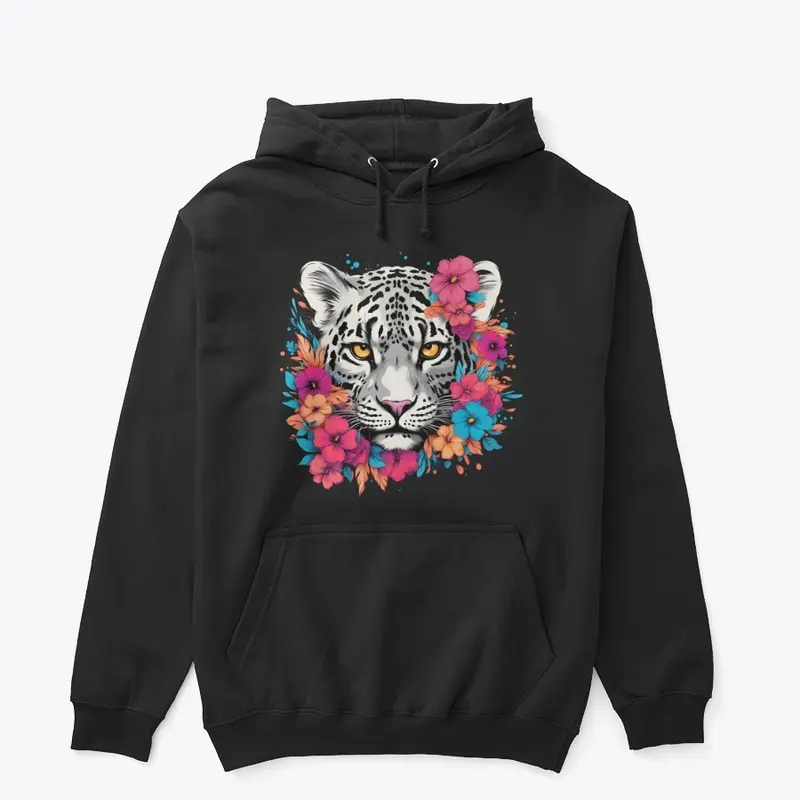 Floral Snow Leopard Design Collection